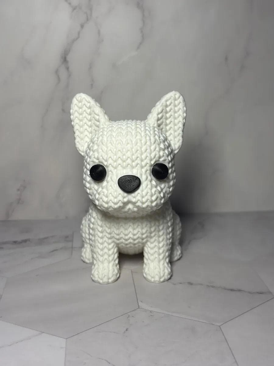 Knit-Texture French Bulldog