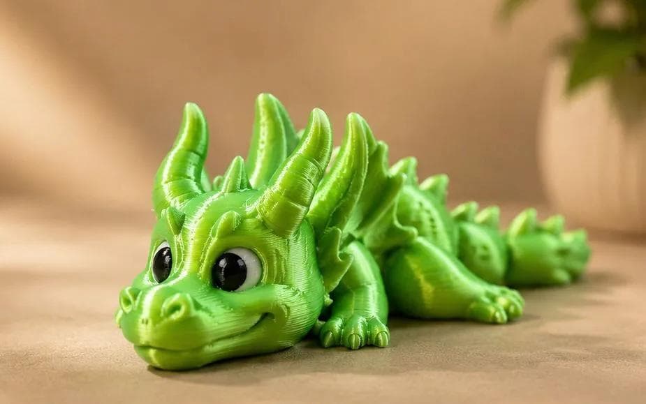 Flexi Baby Dragon — Green
